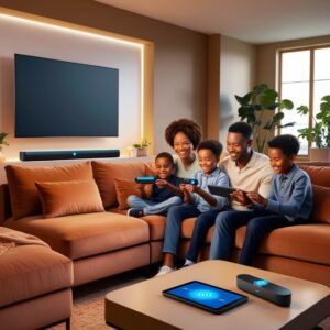 Smart home features for families
