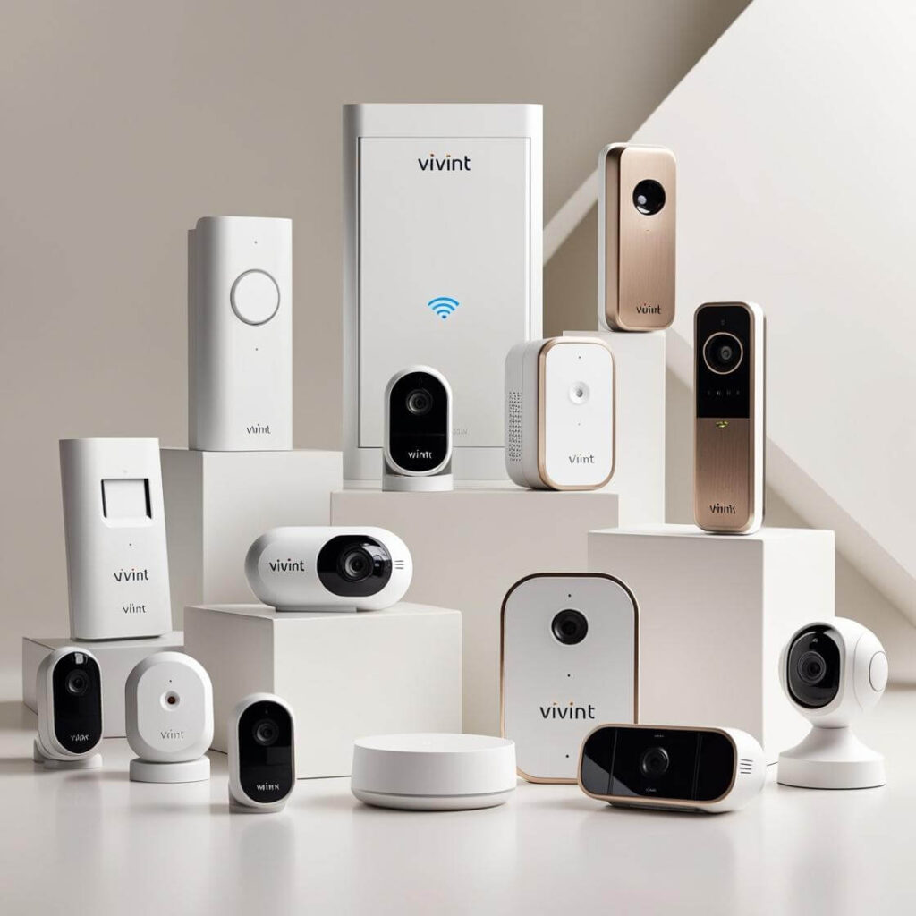 Vivint home security equipment