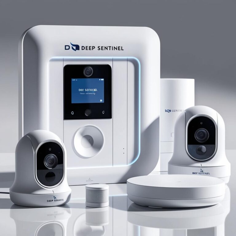 deep Sentinel home security equipment