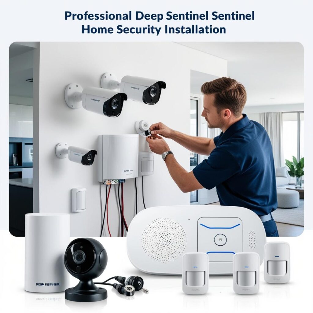 deep Sentinel installation and set up